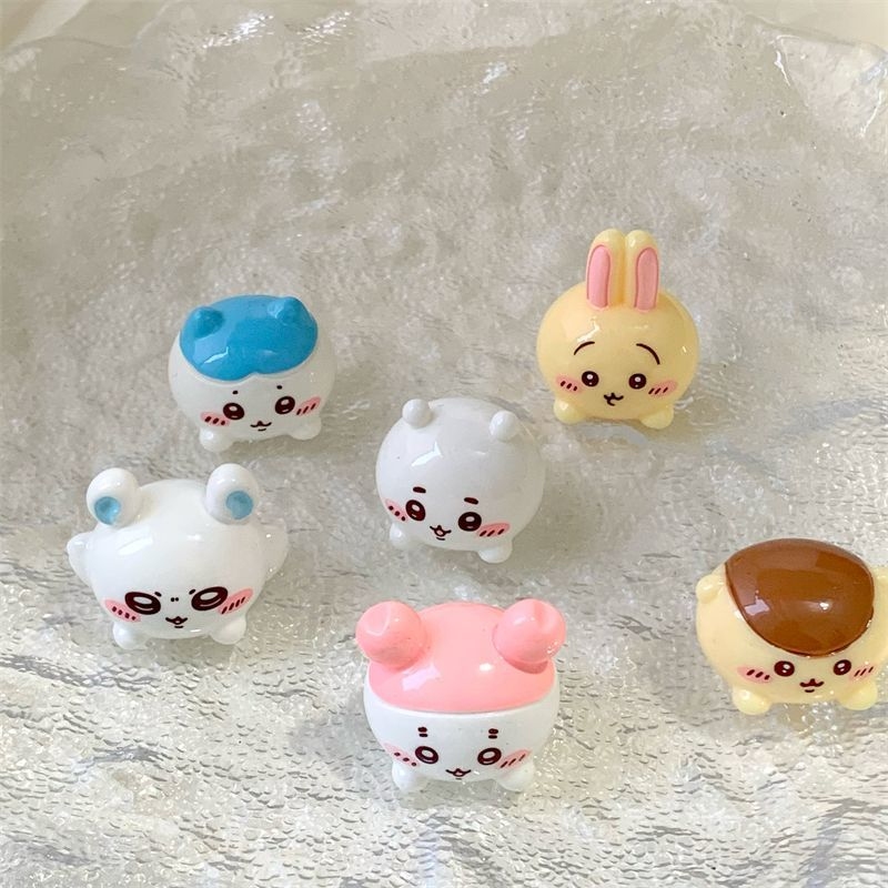 Tech For Office - Chiikawa Resin Figures Set Cute Cartoon