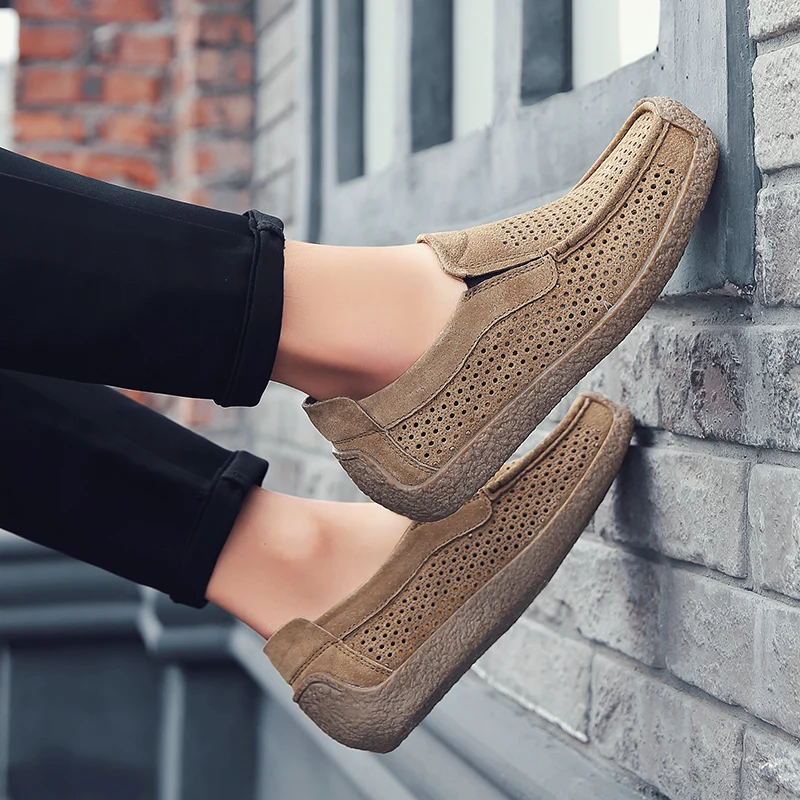 Men Loafers High-quality Slip  - Office High Tech review and price