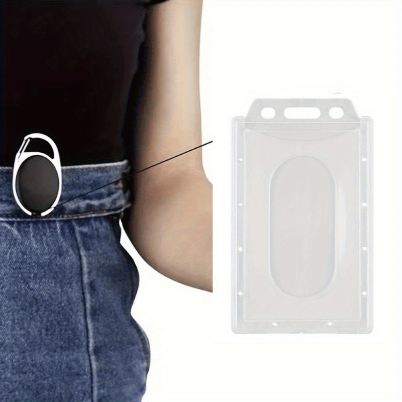4TransparentPVCCard protector  - Office High Tech review and price
