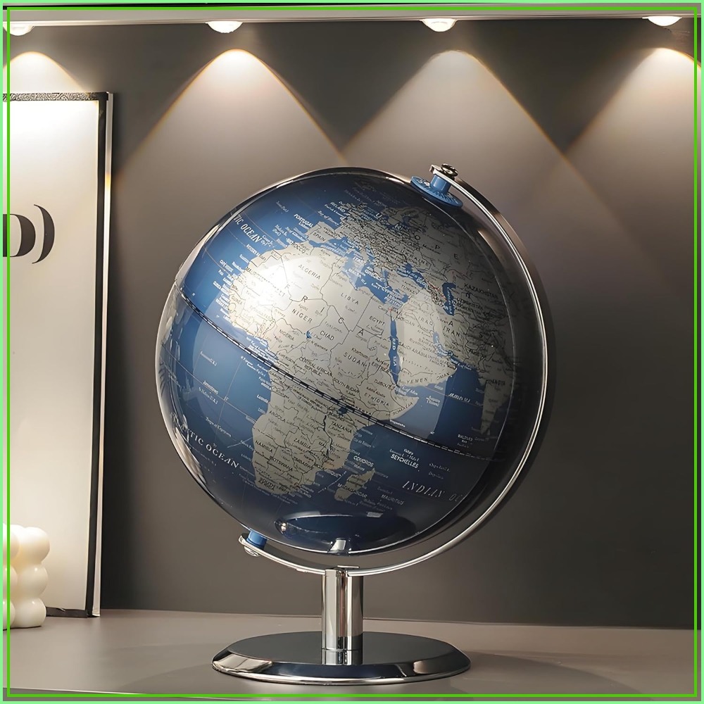 8 Inch World Globe with Stainl - Tech For Office review and price