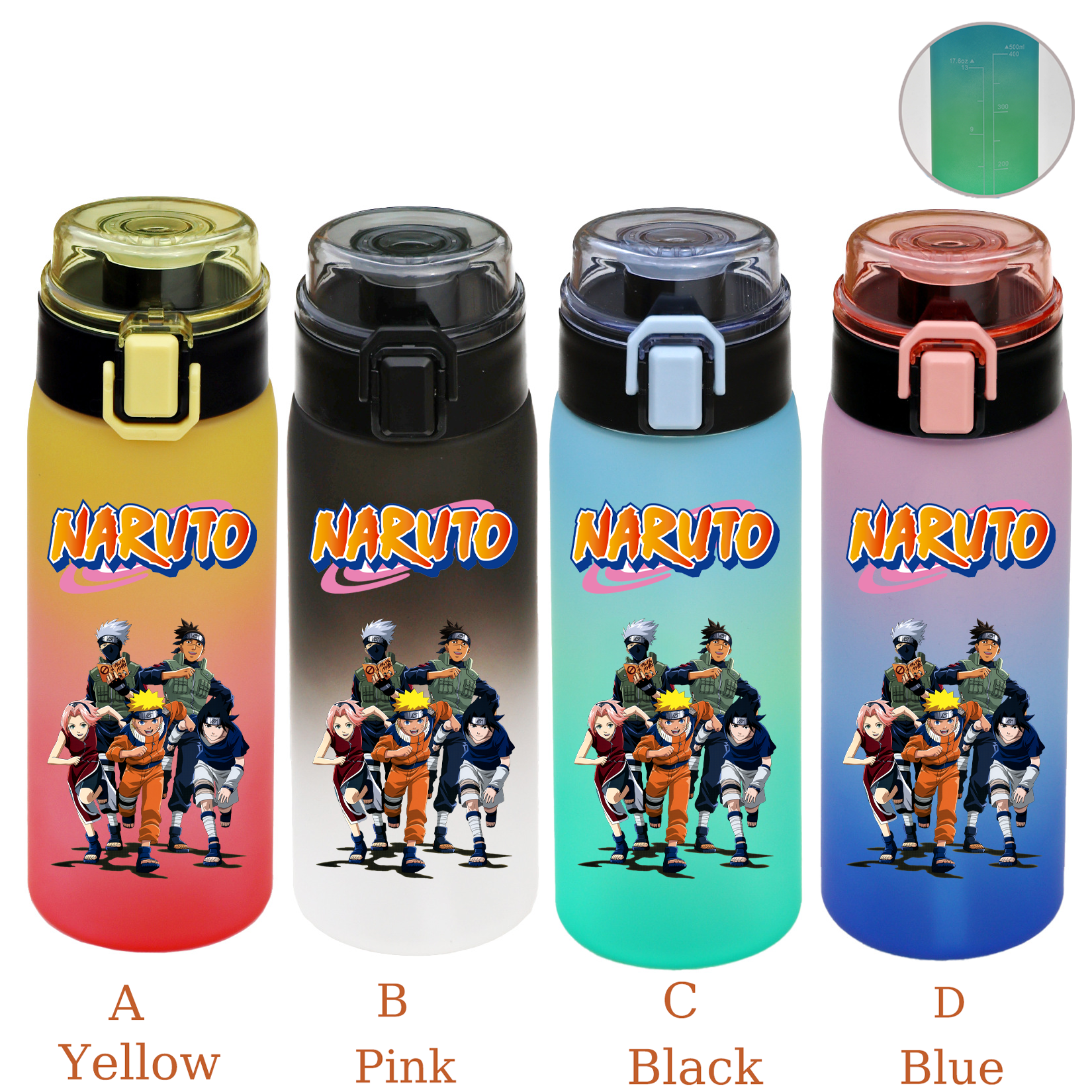 500ML NARUTO Sports Water Bott - Tech For Office review and price