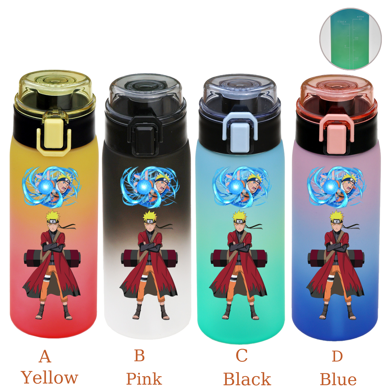 500ML NARUTO Sports Water Bott - Tech For Office review and price
