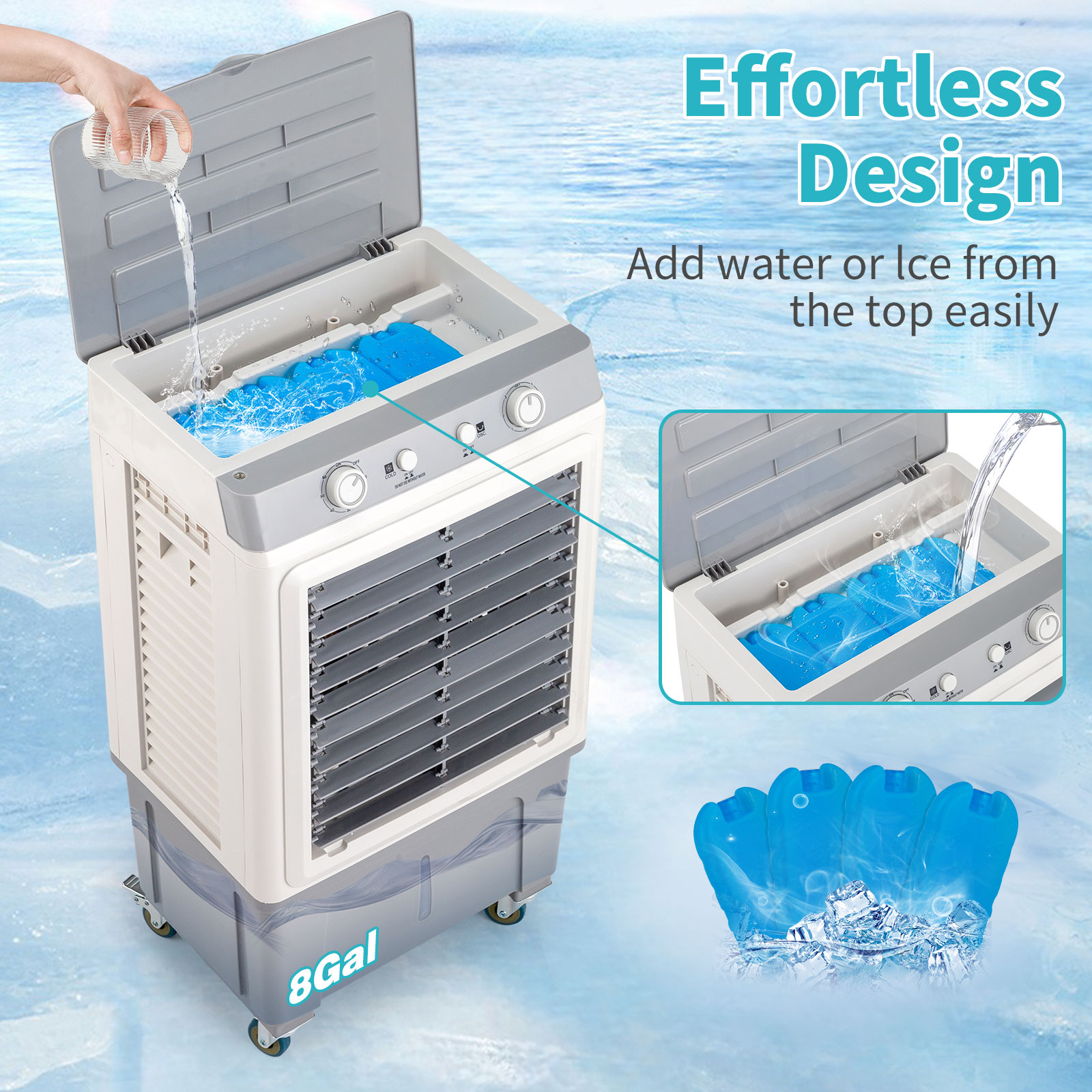 Mechanical Air Cooler Fan with - Tech For Office review and price